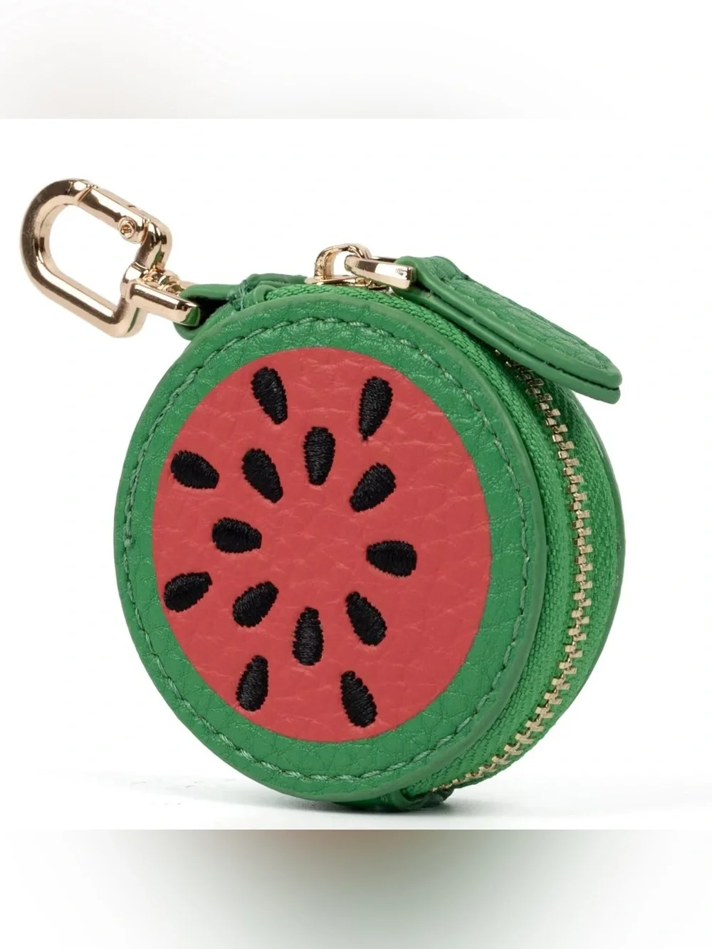 Watermelon Purse Bag Charm AirTag Keychain Zippered Fruit Accessory NWT